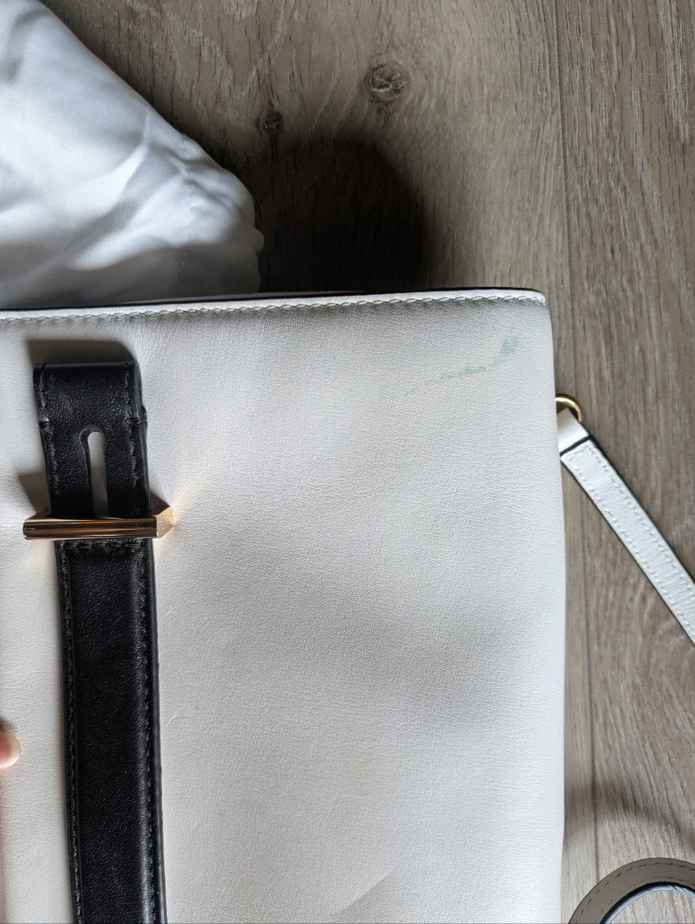 NWT $268 Michael Kors Chelsey large leather clutch with shoulder strap - Picture 2 of 6